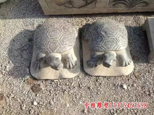 招財烏龜石雕 襄陽烏龜石材雕塑制作廠，專業(yè)定制，寓意深遠